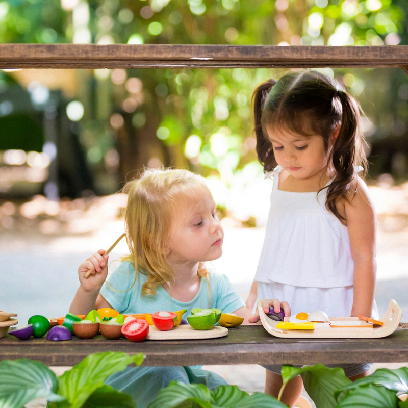 Variedad de frutas y verduras