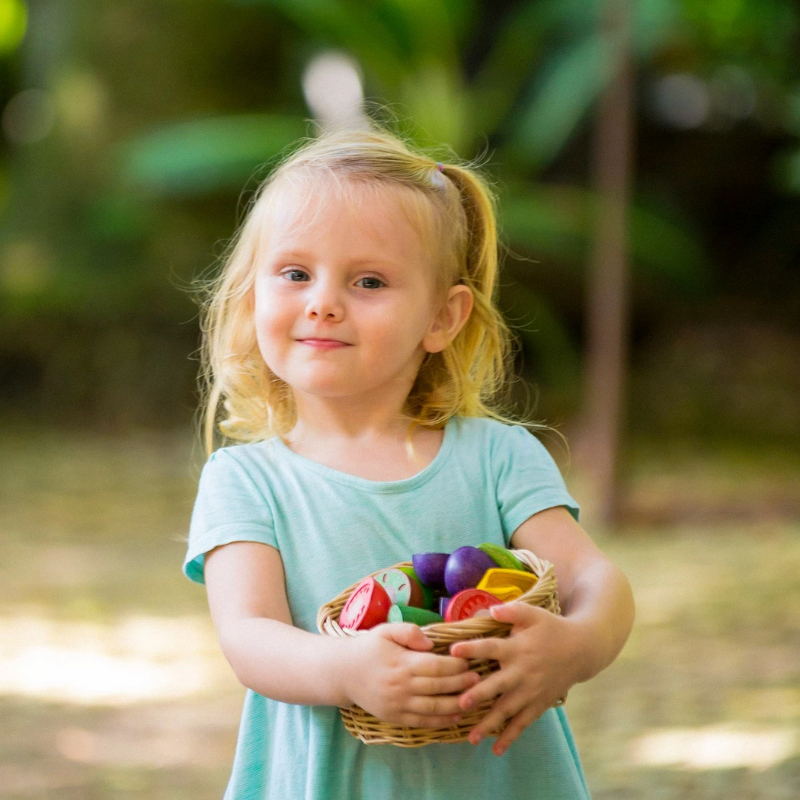 Variedad de frutas y verduras