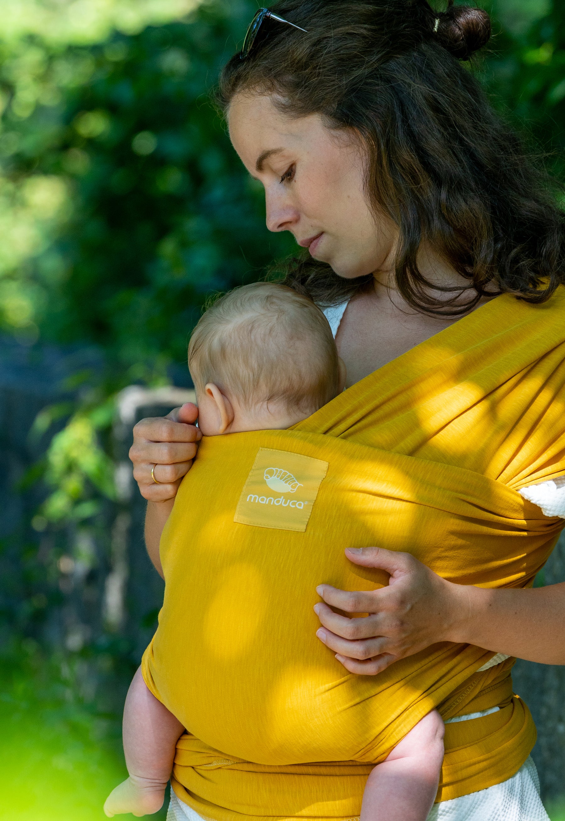 Boba Wrap - Fular portabebés, color amarillo : : Bebé