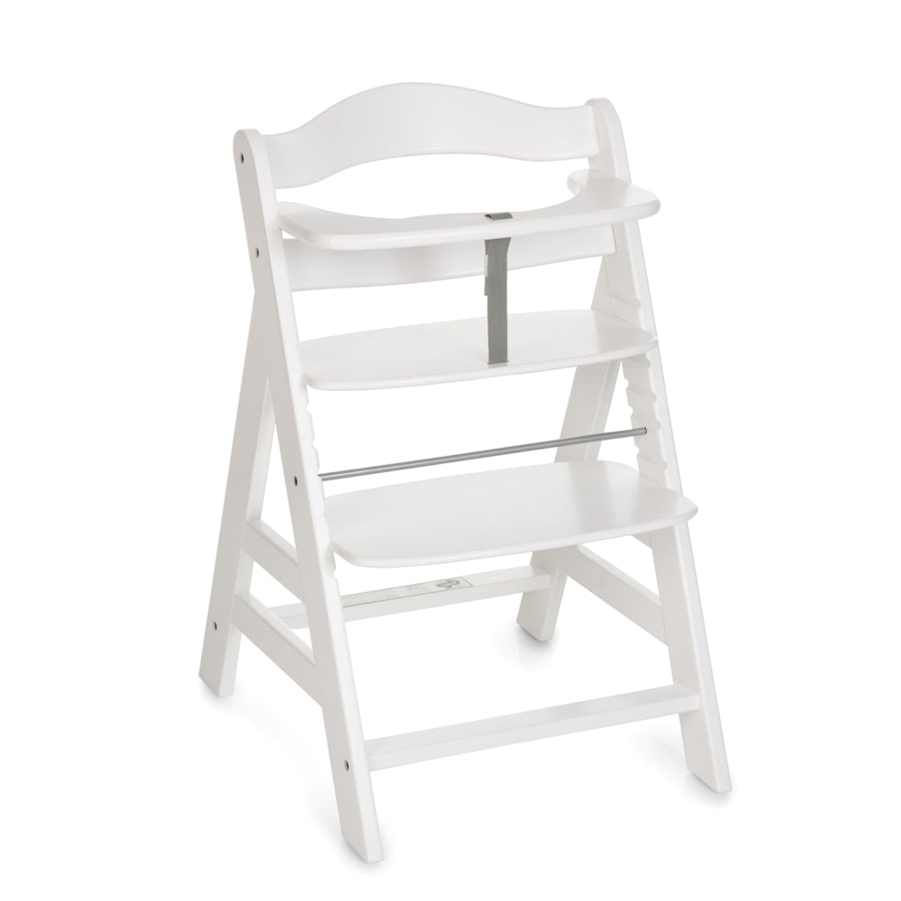 silla de comer blanca