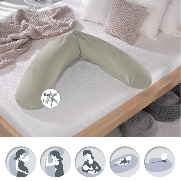 THERALINE Almohada infantil Cloud White Bamboo Collection 